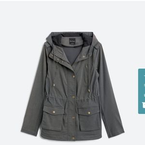 Holly Contrast Hood Cargo Jacket